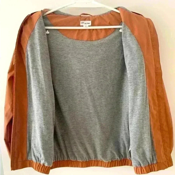 MILES THE LABEL Rusty  Ruffled Zip Up Jacket - Picture 4 of 7